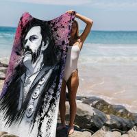 Toalla De Baño Microfibra Para Playa Y Gimnasio Estilo Anime Lemmy Kilmister Secado Rápido Decoración De Habitación Tamaño 30x60 Cm - details 9