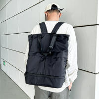 Mochila de Moda para Mujeres Desplazamientos de Transporte Sólido Casual Hombro Nylon Impermeable - details 14