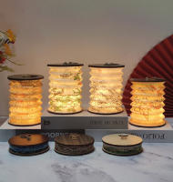 Lámpara De Noche Portátil Plegable USB Estilo Japonés Creativa Para Regalo Decoración De Habitación Y Estudio Luz De Mesa LED - details 3