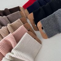 Harajuku Fashion Leggings Tejidas Al Estilo Japonés Calcetines Retro Coreanos Para Estudiantes Socks Blancas Calor Otoño Invierno Poliéster Acrílico Lana - details 1