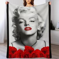 Marilyn Monroe - Amor - Cobija De Lujo D82 Para Sofá Decorativo Impermeable Antipelusa Retardador De Llama Para Todas Las Estaciones - details 8