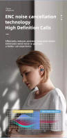 Auriculares Bluetooth X58 Inalámbricos Con Efecto HiFi Y Baja Latencia Para Deportes Resistente Y Con Batería De 24 Horas - details 12