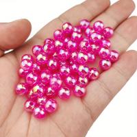 100pcs Perlas De Acrílico Imitación Con Agujero 6/8/10mm Colores Aleatorios AB Para DIY Joyería Hecha a Mano - details 8