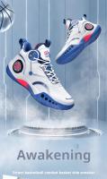 Zapatillas De Baloncesto Para Niños Diseño Original 2024 Comodidad Y Moda Zapatos De Entrenamiento Deportivo Para Interior Para Adolescentes - details 1