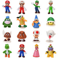 Figuras De Acción Super Mario Bros Set De 3-48 Piezas Incluye Mario Luigi Princess Peach Bowser Goomba Donkey Kong Yodhi Boo Toad Regalos Para Cumpleaños - details 14