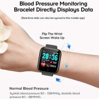Reloj inteligente Y68 impermeable con rastreador de frecuencia cardíaca para iOS y Android (negro,rosa, blanco), ENVIO 24H - details 12