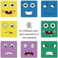 Cubo Mágico De Madera Para Niños Juego Interactivo De Expresiones Faciales Con Cambios De Cara Para 4 Jugadores Bloques De Construcción Educativos - details 6