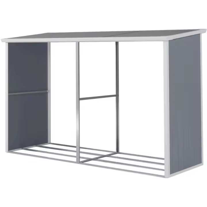 Leñero "Alexandre" - 3.38 m² - 302 x 112 x 190 cm - Gris - 1