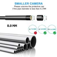 Accesorios Para Borescopía Conjunto De Protección Para Espejo Y Imán Con Gancho Para Cámara Endoscópica De Lentes De 3.9mm 5.5mm 8mm - details 11