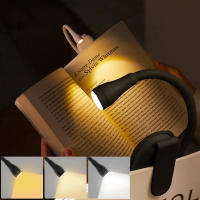 Luz De Libro LED Mini Recargable Con Clip Y Protección Ocular Para Lectura En Viaje Y Dormitorio 3 Colores Ajustables 360° - details 6