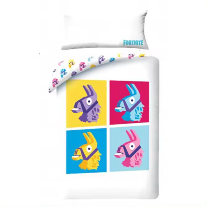 Bimba Pimba Funda nórdica Fortnite cama 90cm (150x220cm) - 1