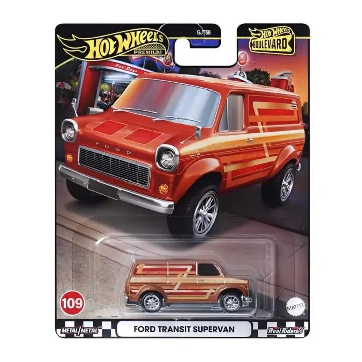 Hot Wheels Premium Boulevard Ford Transit Supervan - 1