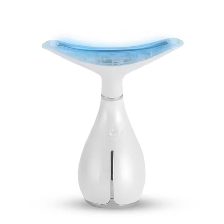 DAM. Masajeador ultrasónico para cara y cuello con tratamiento de luz LED. 8,8x5,7x10,8 cm - 1