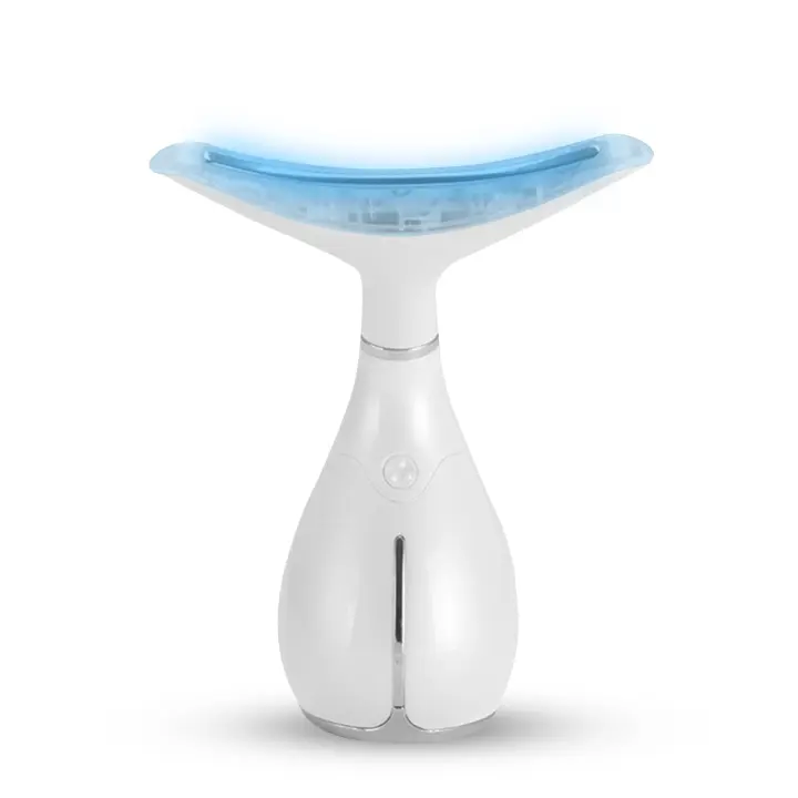 DAM. Masajeador ultrasónico para cara y cuello con tratamiento de luz LED. 8,8x5,7x10,8 cm - 1