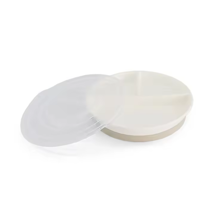 Twistshake Plato Dividido Blanco - 1