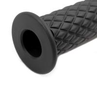 Banner - Empuñadura para manillar motocicleta 22 mm negro (2 uds)
