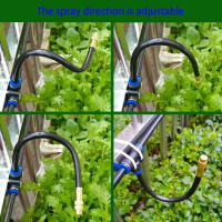Kit De Riego Automático Universal Con Timpero De Agua Y Roetor De Cobre Impermeable Para Jardín Y Exterior Controlador De Riego - details 9