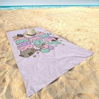 Toalla De Playa Microfibra Pusheen-Cat Absorbente Secado Rápido Suave Para Yoga Natación Senderismo Toalla De Algodón 100% Tamaño 30x60 Cm - details 5