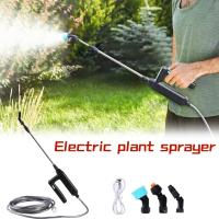 Pulverizador Eléctrico Portátil Para Jardín Con Mangue Y 3 Boquillas De Agua Para Riego Del Patio Y Césped Batería Recargable - details 0