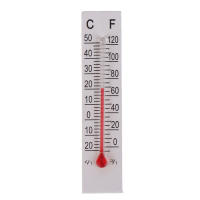 Termómetro De Papel Miniatura 10 Pcs 5cmX1.1cm Para Interior Rango De Medición -20 a 50 Grados Celsius - details 9
