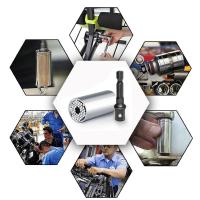 Juego De Cabezas De Destornillador Universal Multifuncional 7-19mm Adaptador De Herramientas Mágicas Para Pernos Y Tornillos Material De Acero Cromo Vanadio - details 8