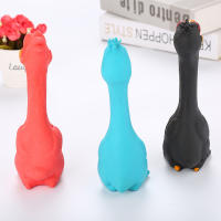 Juguete De Ruido Para Perros Squeak Chicken Durable De Goma Resistente Al Masticado Juguete Para Librar El Sonido De Pollo Para Mascotas - details 2
