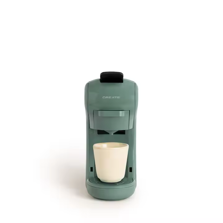 CREATE - Cafetera Multicápsula Express y Café Molido Adaptador Cápsula Dolce Gusto o Nespresso - POTTS - 1