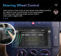 Radio De Coche Con Wireless Carplay Y Android 13 Para VW Passat B5 MK4 MK5 Golf 4 Polo Bora Jetta T5 Navegación GPS WIFI RDS Estéreo Doble Din 7 Pulgadas RAM 2G ROM 32G Soporte Para Control Del Volante - details 20
