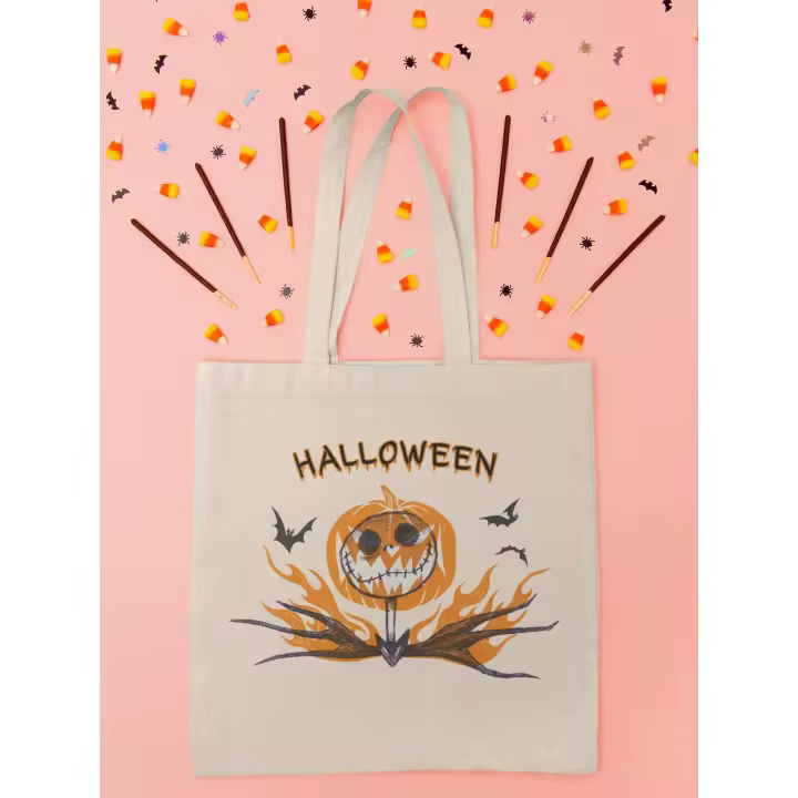 Tote Bag Inspirada en Disney y Tim Burton: El Accesorio Perfecto para Halloween, ARMIPRINT - 1