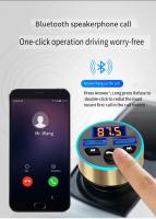 Cargador De Coche Digital 3.1A Dual USB Multifuncional Con Pantalla Bluetooth Receptor Audio Sin Perdida Calidad MP3 - details 12