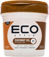 Gel de Peinado, ECO STYLE, de Aceite de Coco, Gel Natural, Gel sin Alcohol. 473ml - details 6