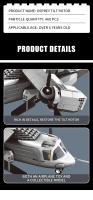 Bloques De Construcción WG5006 460Pcs VMM-22 Rotor Inclinado 1/44 Avión Militar Modelo Para Niños Juguete Educativo Para Niños Mayores De 3 Años - details 4