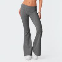 Pantalones Largos Para Mujer Leggings Elásticos De Talla Alta Estilo Athleisure Yoga Fitness Pantalones Bell Bottoms Para Verano - details 40