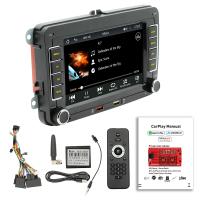 Radio con GPS para coche, reproductor Multimedia con Android, CarPlay inalámbrico, 7 pulgadas, estéreo, para VW/Passat/Touran/Caddy /Jetta - details 5