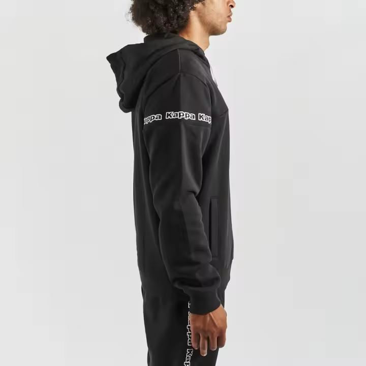 Sudadera Kappa Itopo Negro Hoodie 32146Ew-005 - 1