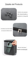 Lekue Bolsa Térmica Porta Alimentos Nevera Portátil - Aislamiento Térmico y Multifuncional - 3 Colores - details 7
