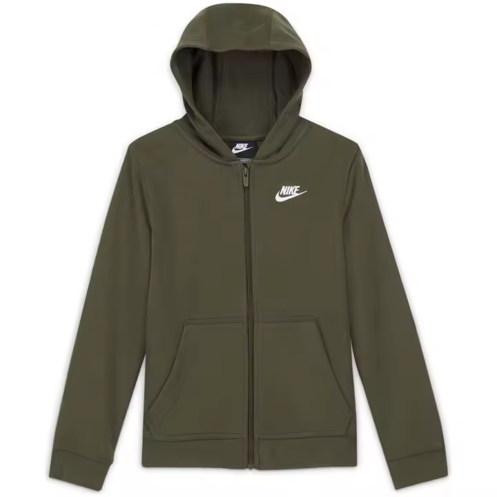 Sudadera con Capucha Nike Sportswear Club para niños en color verde - 1