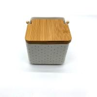 PLUSHOME  Salero de Cocina de Cerámica con Tapa Diseños Originales.tamaño 12x12x11cm. - details 5
