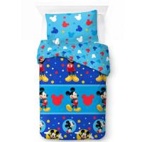 Funda Nórdica Reversible Mickey & Minnie Licencia Oficial - 2 Piezas para Cama de 90 y 105 - Algodón y Poliéster - Estilo Moderno con Tema de Cartoon - Incluye Funda de Almohada - Lavable en Lavadora - details 0
