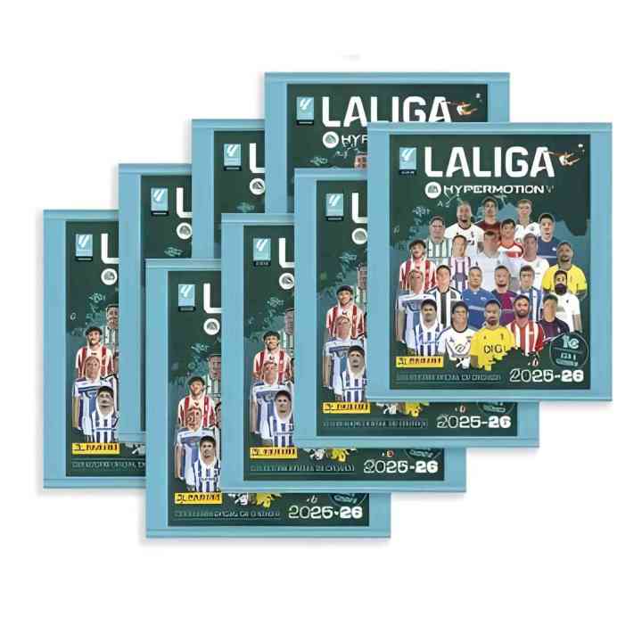 Panini Panini Sobre 8 Cromos Liga Hypermotion 2ª División 2025/26