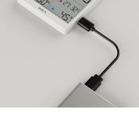 DUKA TH3 Sensor De Temperatura Y Humedad Electrónico Wifi Estación Meteorológica Inteligente Con Termómetro Y Higrómetro Para El Hogar - details 8