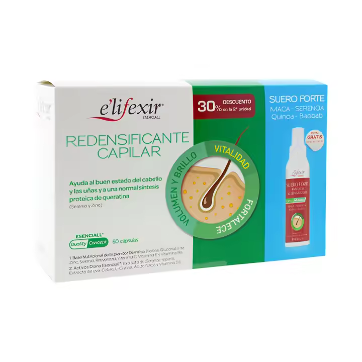 ELIFEXIR PACK REDENSIFICANTE 60 CAPS + SUERO 35 ML - 1