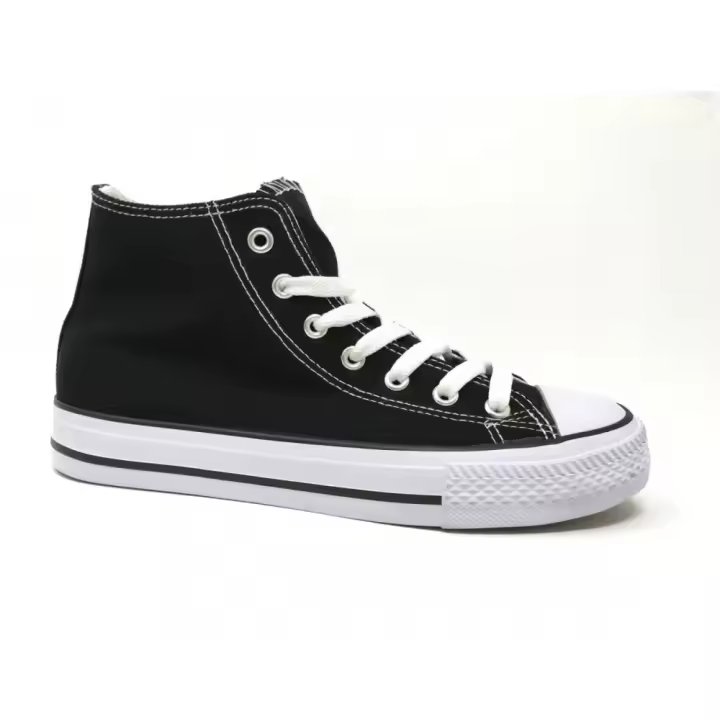 Zapatillas de lona mujer KTEY 46 X-5 BOTA BASQUET TELA BLACK 29684 XL - 1