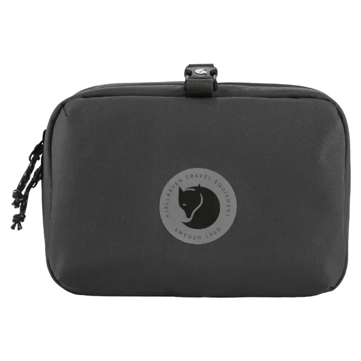 Neceser Negro Fjallraven Farden Necessity Bag Coal Black Resistente al Agua - 1