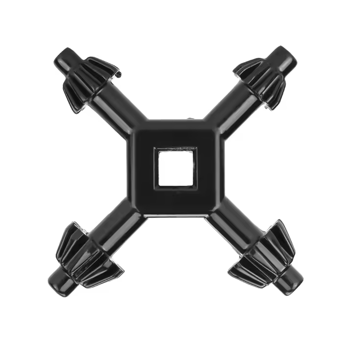 Herramienta De Perforación Multifuncional 4 En 1 Con Enchufe De Acero 4 En 1 Llave De Rosca Ajustable Para Herramientas Manuales - 1