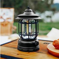 Lámpara De Caballo Retro Recargable Multifuncional Para Camping Exterior Viajes Iluminación De Tenda Portátil LED - details 0