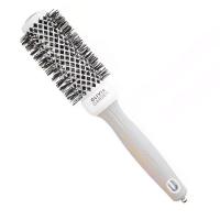 OLIVIA GARDEN  Cepillo Cabello Profesional Ceramic + Ion Round Thermal 20 – Color Blanco - details 0