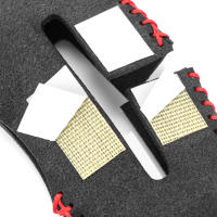 Cubiertas Para Cinturones De Seguridad De Coche Para Porsche Cayenne Panamera Macan 718 911 Taycan Accesorios De Coche Material Suede+PU Anti-Resbalón Y Anti-Scratch - details 4