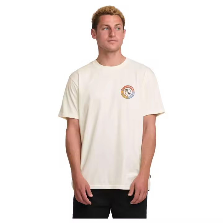 Camiseta Billabong modelo Tropical Pets Premium Ss para hombre en color blanco - 1