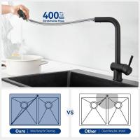 Grifo de cocina extraíble , grifo de fregadero de cocina, grifo de fregadero de cocina con 2 modos de pulverización - details 0